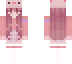 i found this skin online (fearlicia on "namemc") and added a ribbon for techno
