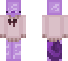 light academia purple axolotl