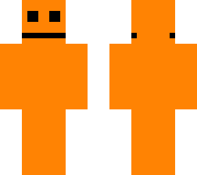 orange full with black face