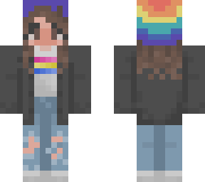 pan girl with brown hair