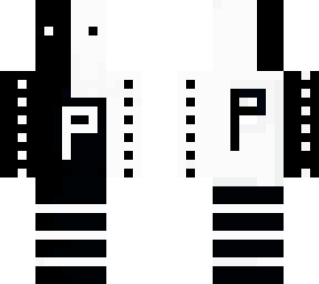 phoenixnoob black and white skin