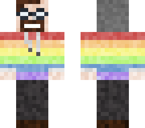 pride month rainbow hoodie