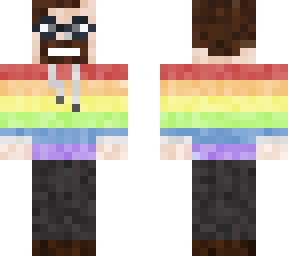 pride month rainbow jumper