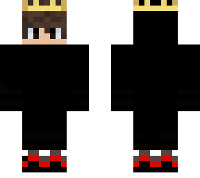 red and black king