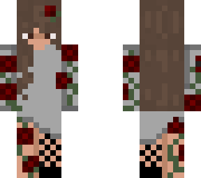 red rose outfit