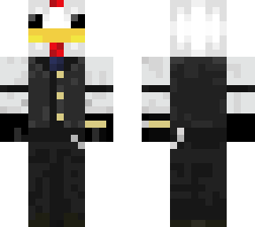 snazzy suit chicken