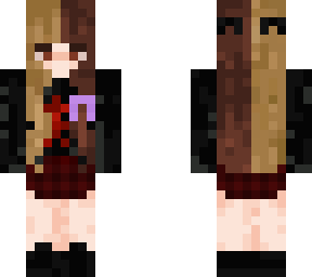 split blonde brunette coprse hoodie