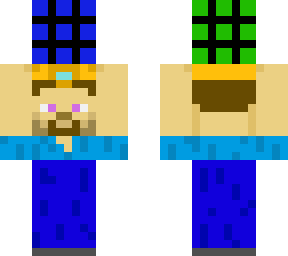 worker steve holding a rubix cube