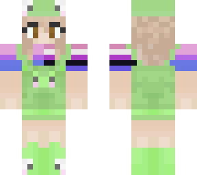 bi and genderfluid froggie skin