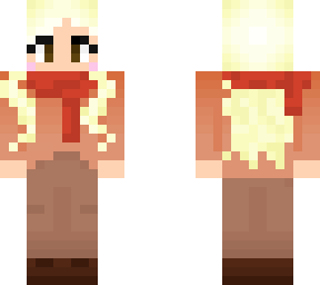 blonde fall girl