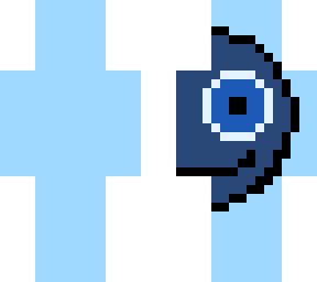 blue eyeball