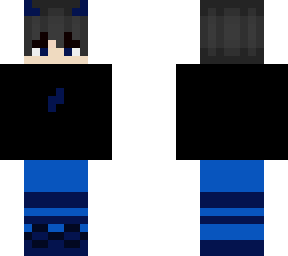 blue skin