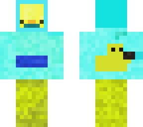 duck in a jacket