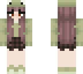 frog girl skin