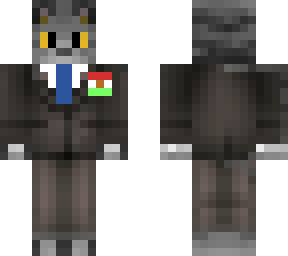 gato con traje