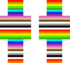 hombre multicolor