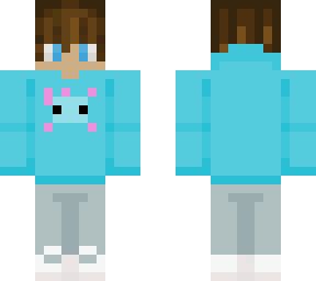 light blue axolotl shirt