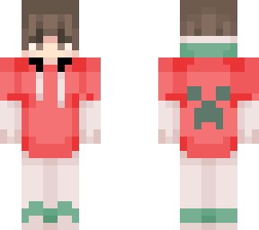 minecraft red boy wtf