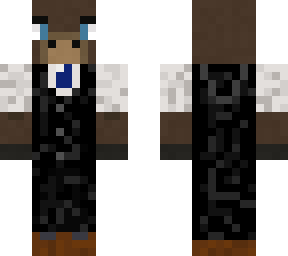 moose in suit