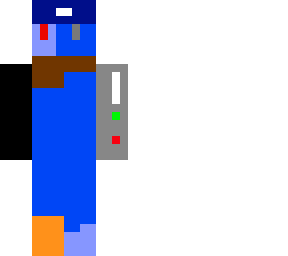 my oc as minecraft skin