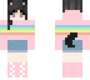 my sister first skin aka oc