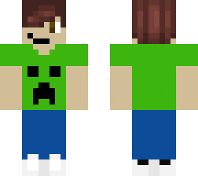person with a creeper shirt
