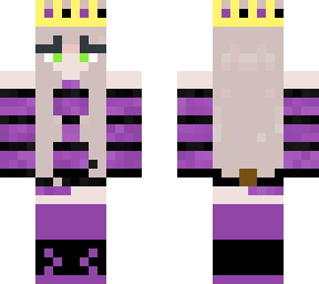 queen child of  that.ferret.boi0 with a enderman themed sweater