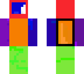 rainbow among us skin (made for older sibling)