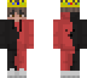 red and black