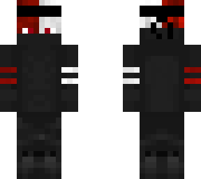red and white tryhard skin - slim version