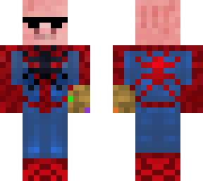 spider pig infinity gauntlet+rinnegan+sharingan