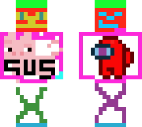 sussy amongus pig
