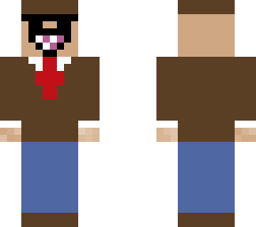weird guy in brown suit