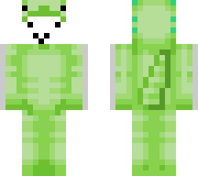 zdunu in a green axolotl onesie :>