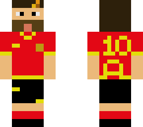 auron con la camiseta de la seleccion de futbol espaola