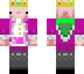 axolotle with purple suit