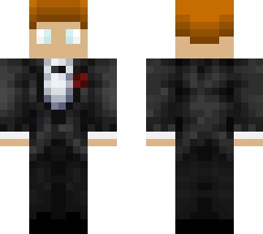 blonde guy in tux