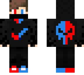 blue and red ninja