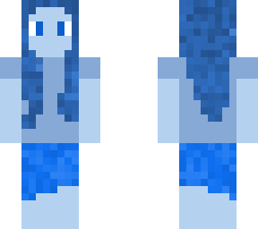 blue girl