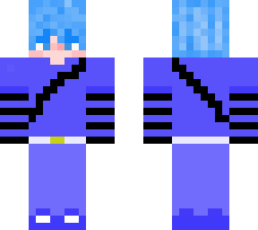 blue guy improvised