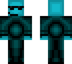 blue man