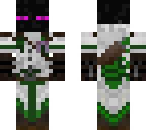 cancer awarness ribbon assasin enderman