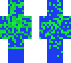 hacked blue by green