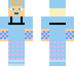 johnny joestar but he's blocky i guess