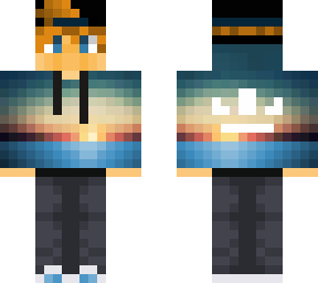 ocean sunset boy