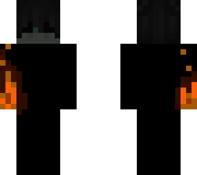 orange hand of fire