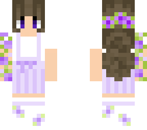 purple moobloom girl
