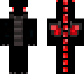 red & black dragon