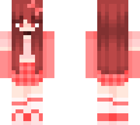 red & pink \ teenage girl
