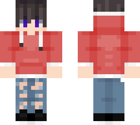 red hoodie template